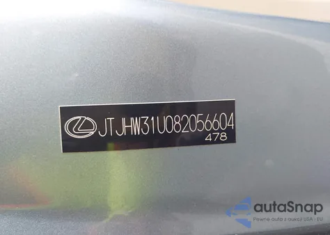 2008 Lexus Rx 400H из США, поврежденный, VIN JTJHW31U082056604